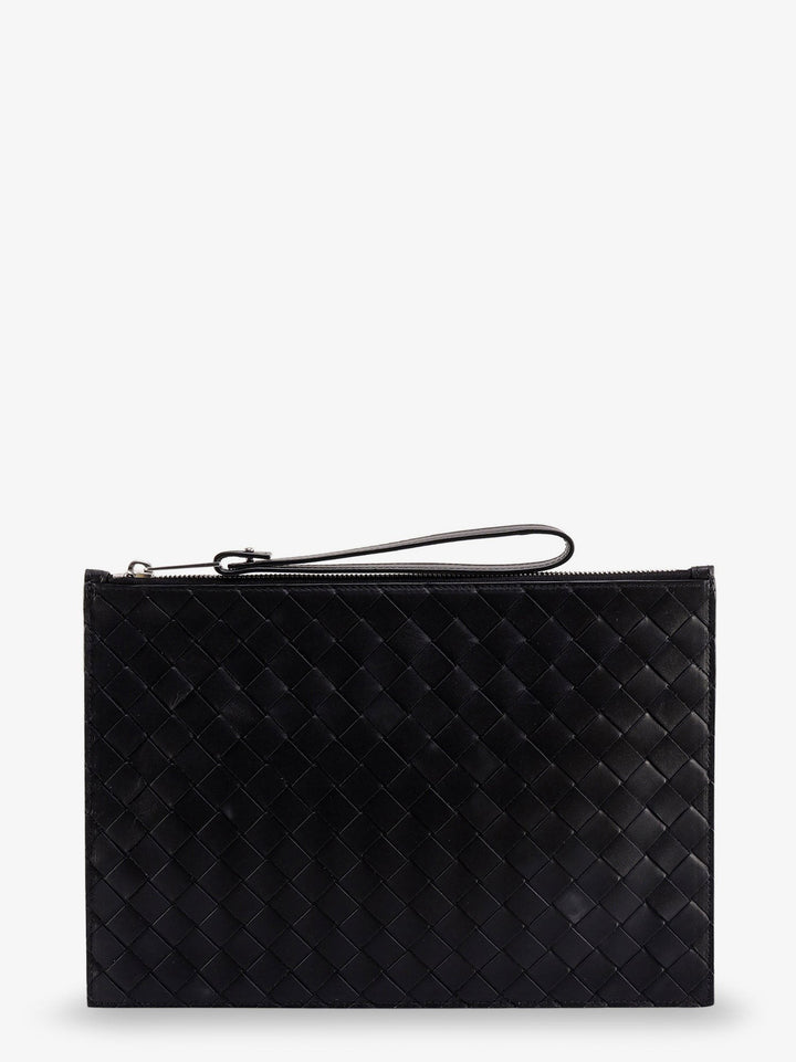 Bottega Veneta Leather clutch with Intrecciato motif