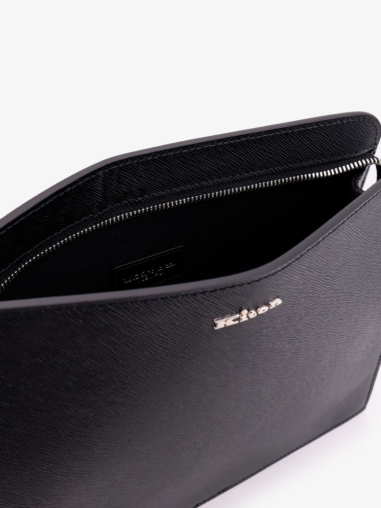 KITON CIRO PAONE Leather clutch