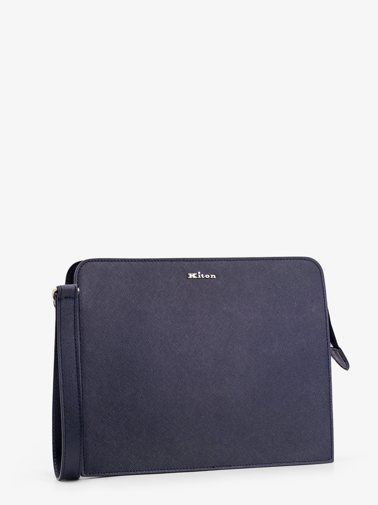 KITON CIRO PAONE Leather clutch