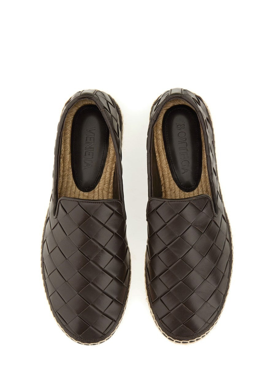 Bottega Veneta LEATHER ESPADRILLE