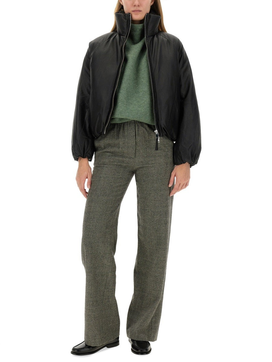 ALYSI LEATHER JACKET