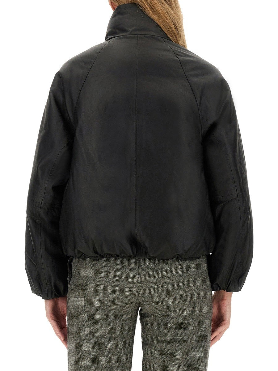 ALYSI LEATHER JACKET