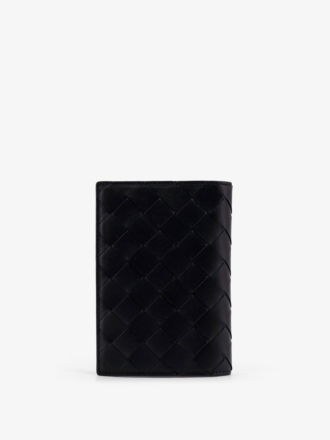 Bottega Veneta Leather passport holder with Intrecciato motif