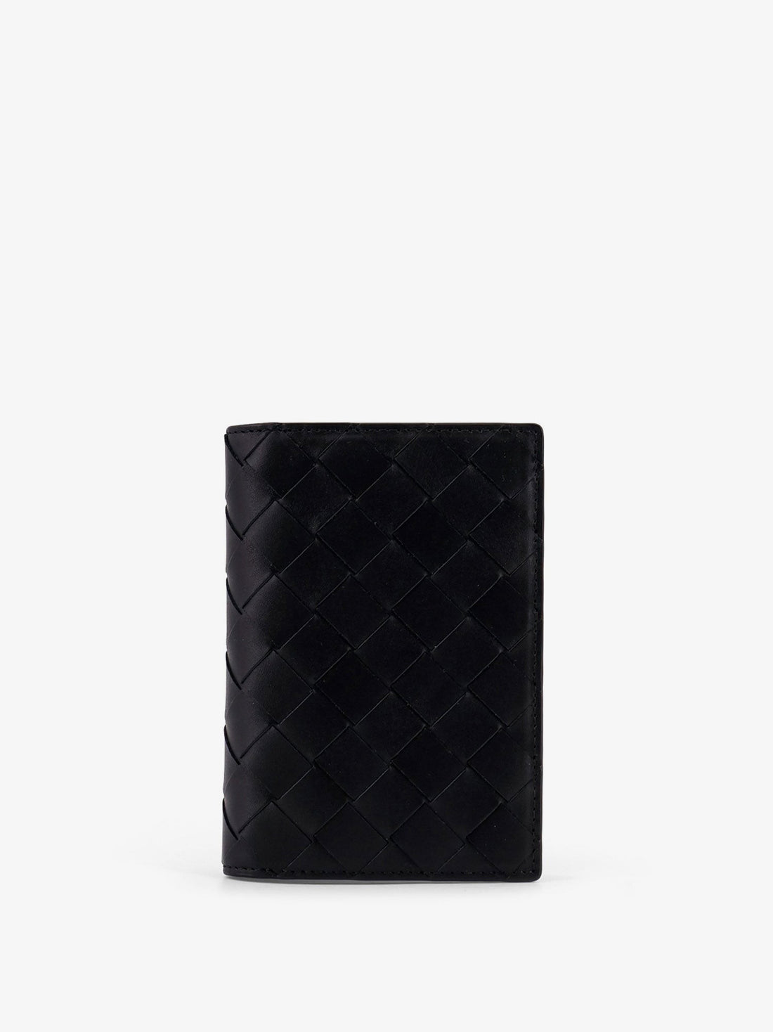 Bottega Veneta Leather passport holder with Intrecciato motif