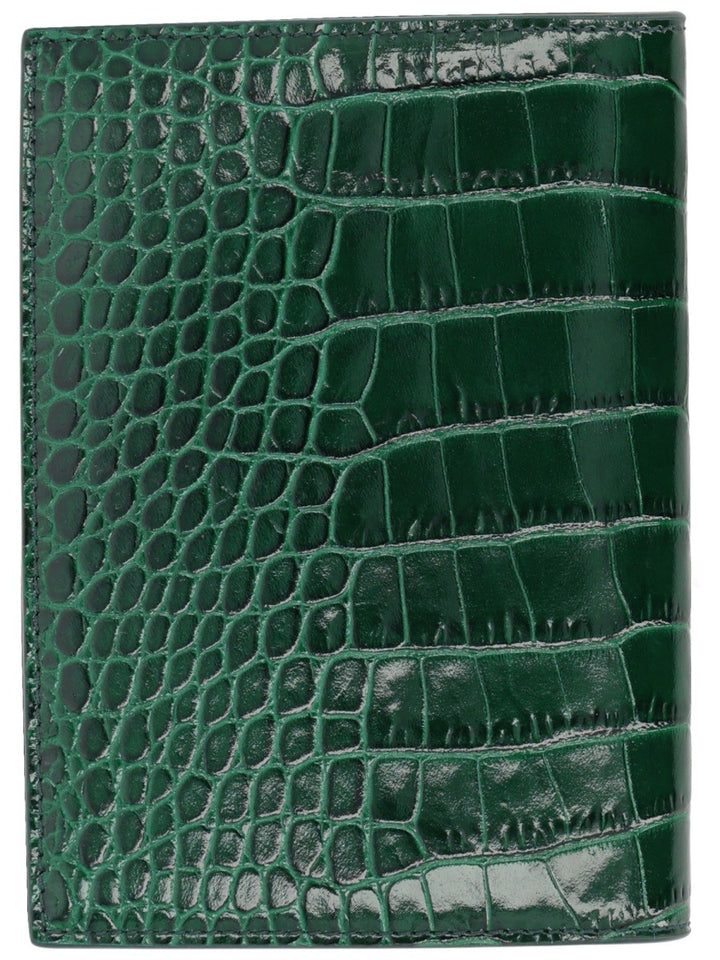 TOM FORD LEATHER PASSPORT HOLDER