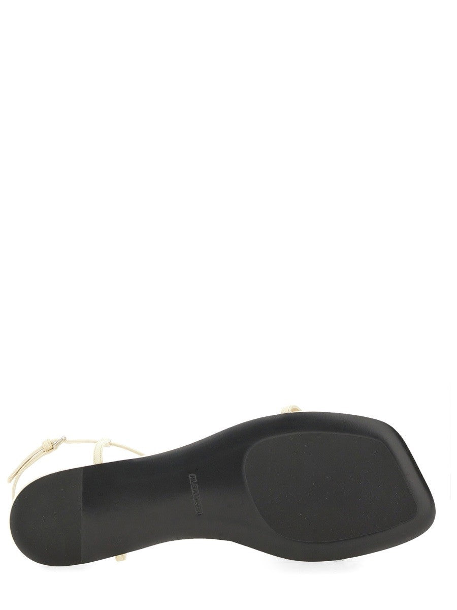 JIL SANDER LEATHER SANDAL