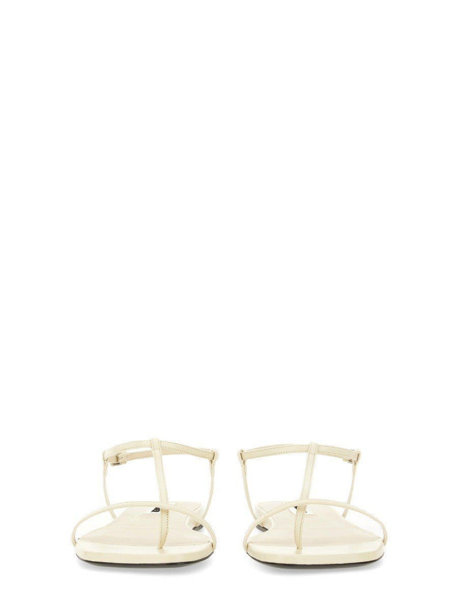 JIL SANDER LEATHER SANDAL