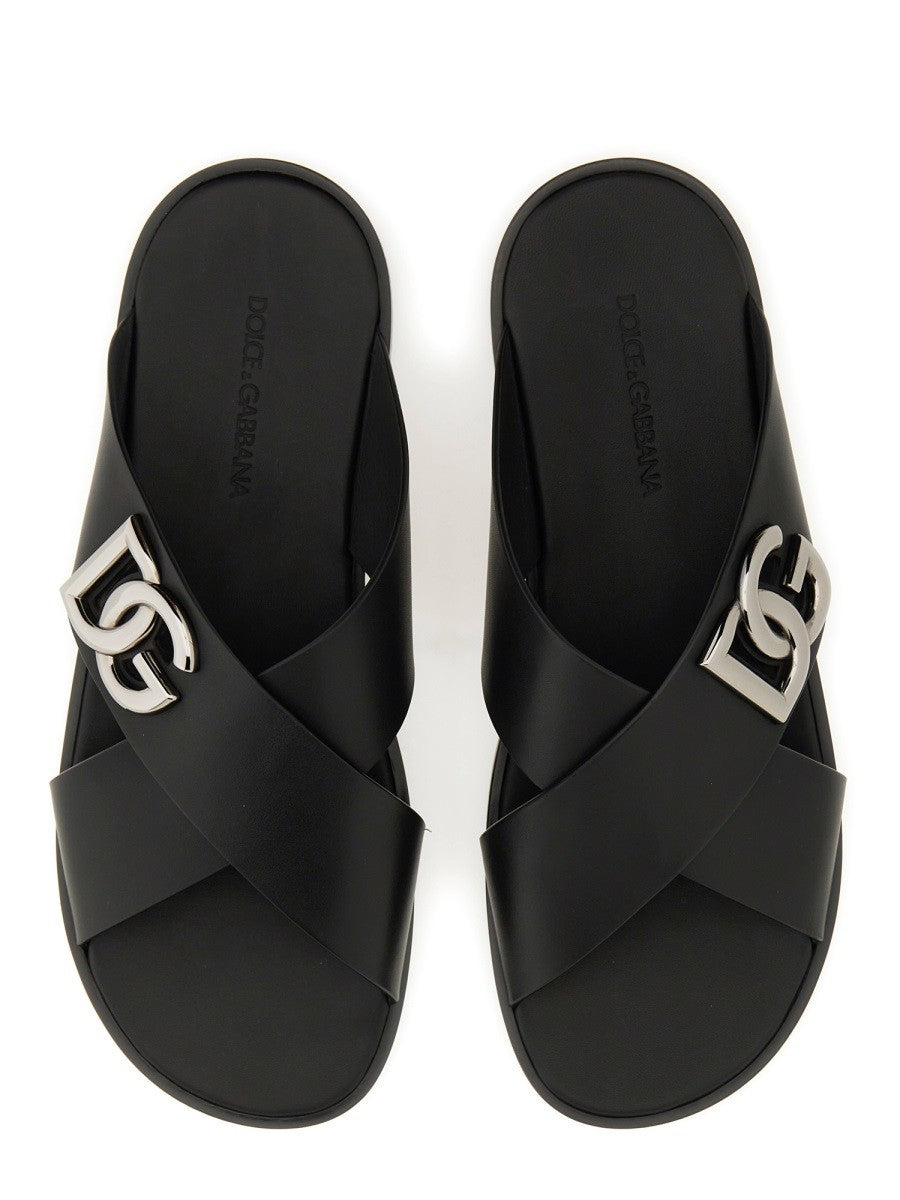 Dolce & Gabbana LEATHER SANDAL
