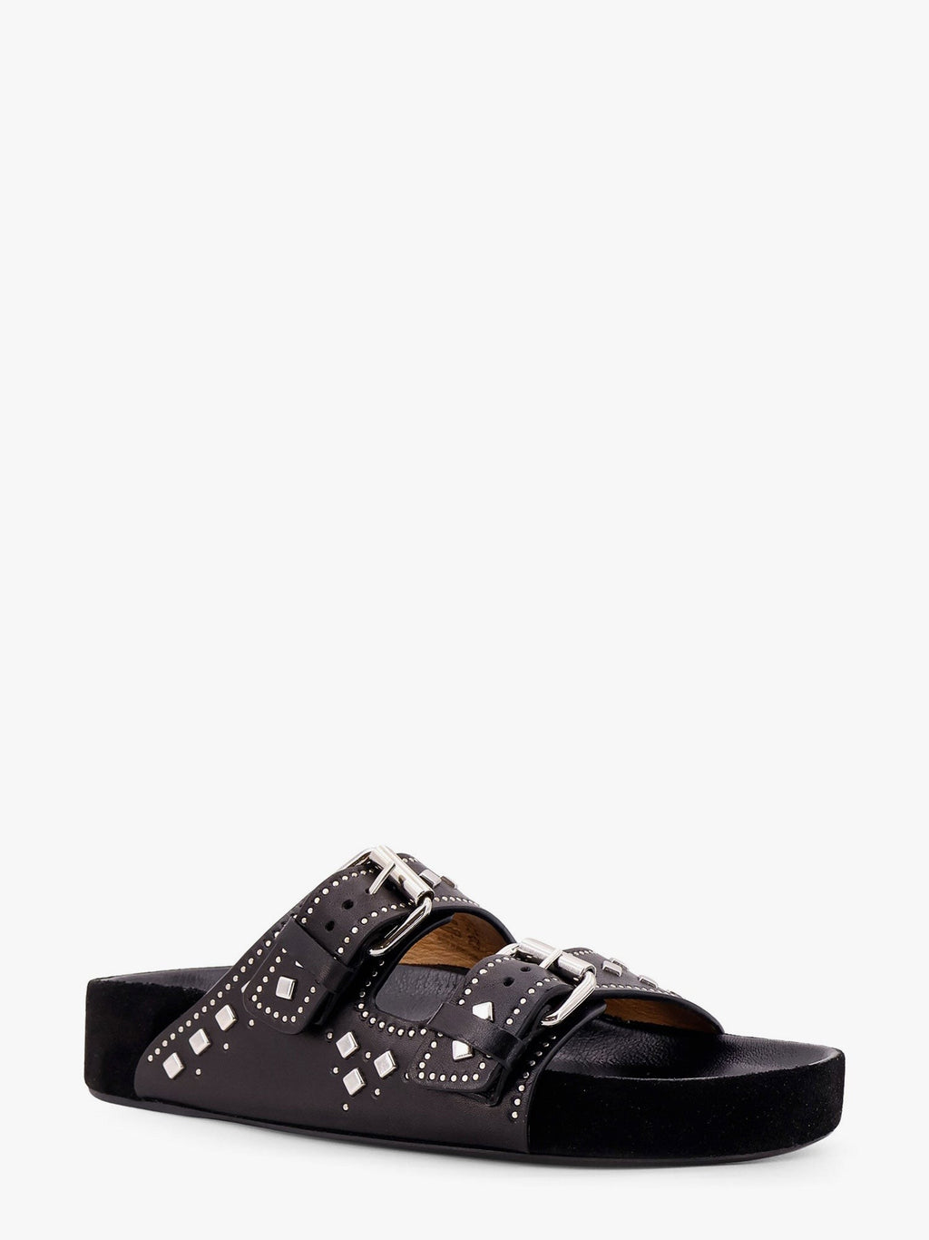 Isabel Marant Leather sandals with all-over stud detail