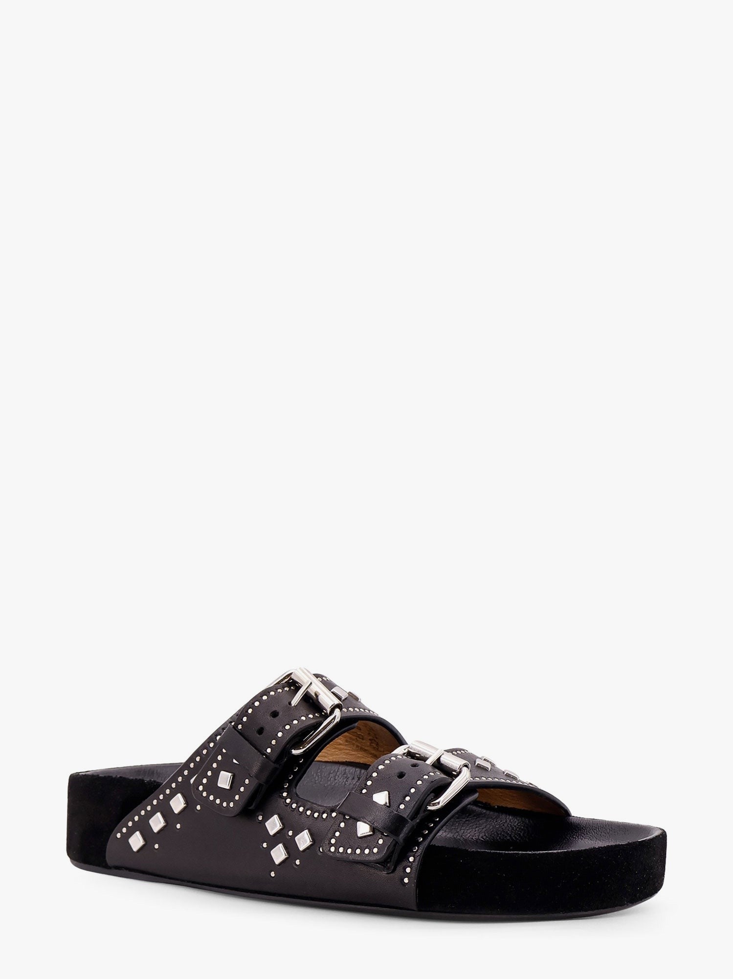 Isabel Marant Leather sandals with all-over stud detail