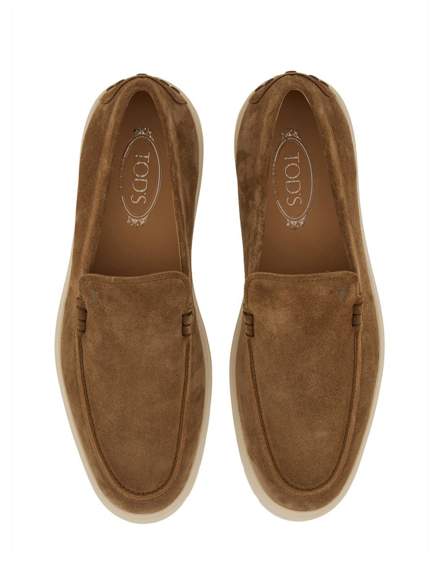 TOD'S LEATHER SLIPPER LOAFER