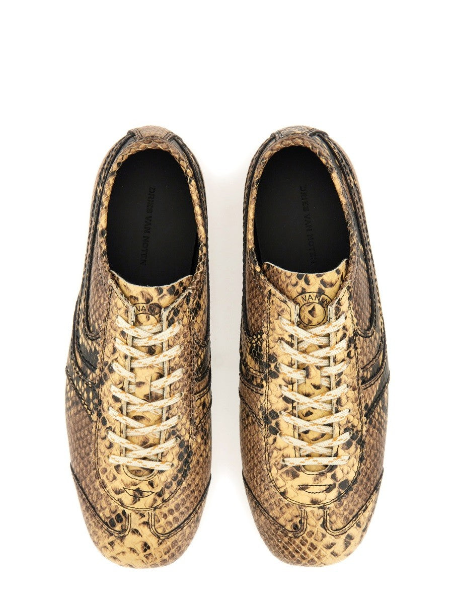 Dries Van Noten LEATHER SNEAKER