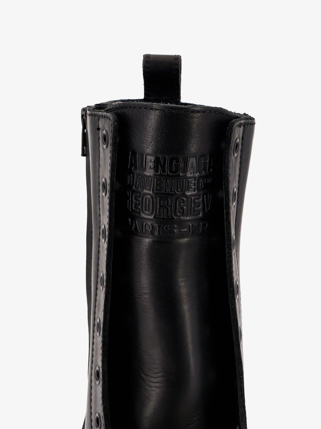 Balenciaga Leather Truck Boots