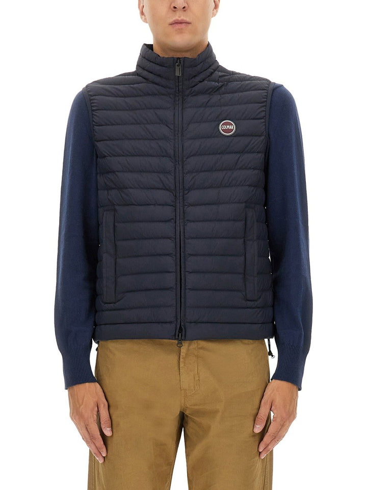 COLMAR ORIGINALS LIGHTWEIGHT DOWN VEST WITH DRAWSTRING