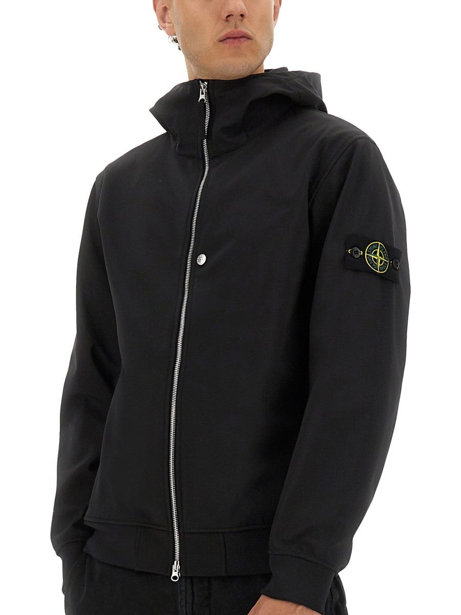 Stone Island LIGHTWEIGHT HOODED JACKET