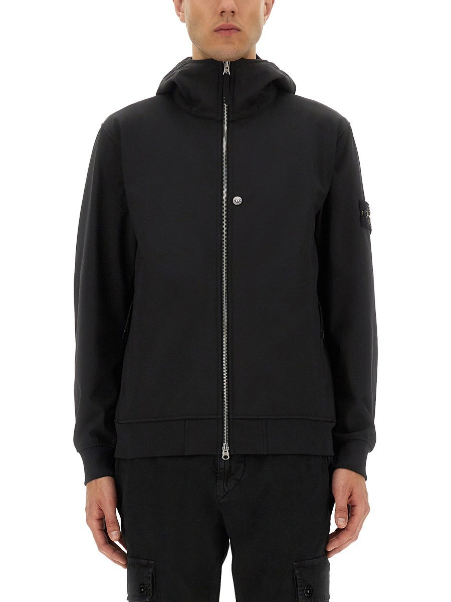 Stone Island LIGHTWEIGHT HOODED JACKET