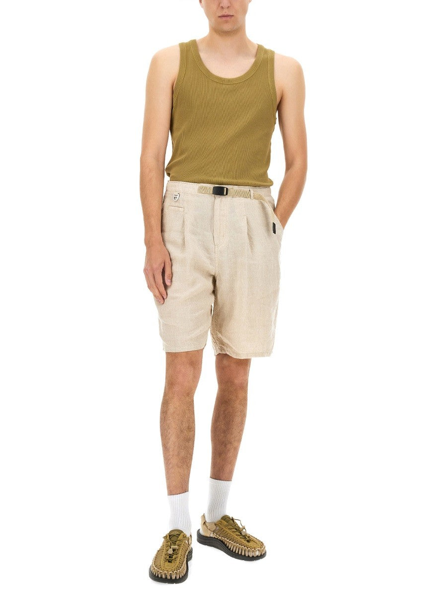 UNDERCOVER LINEN SHORTS