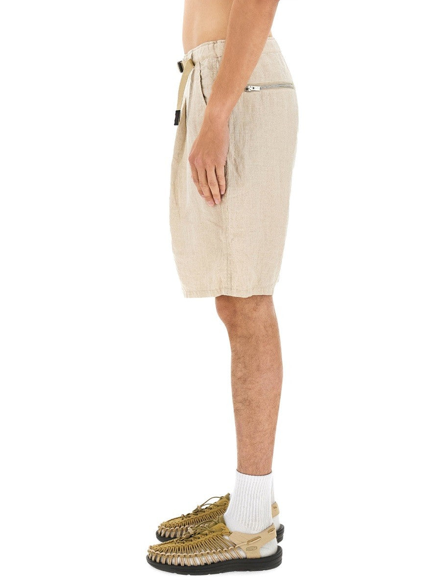 UNDERCOVER LINEN SHORTS