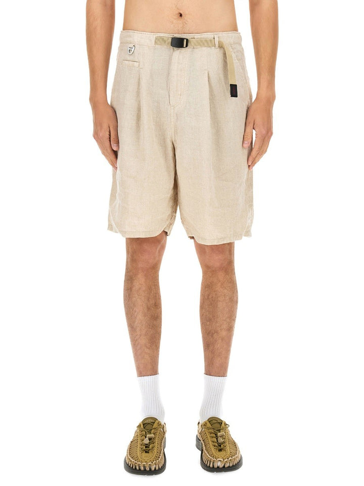 UNDERCOVER LINEN SHORTS