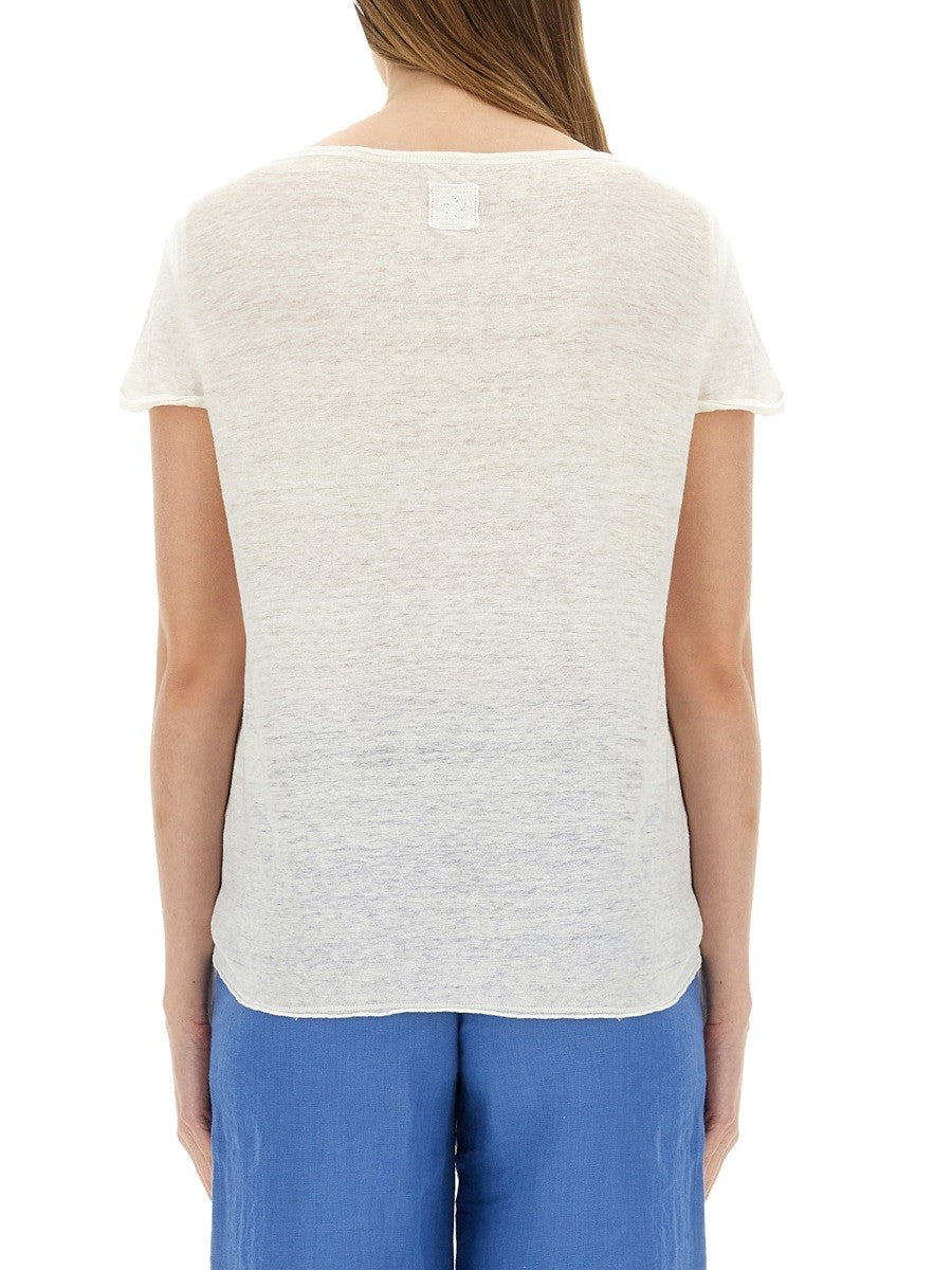 120% LINO LINEN T-SHIRT