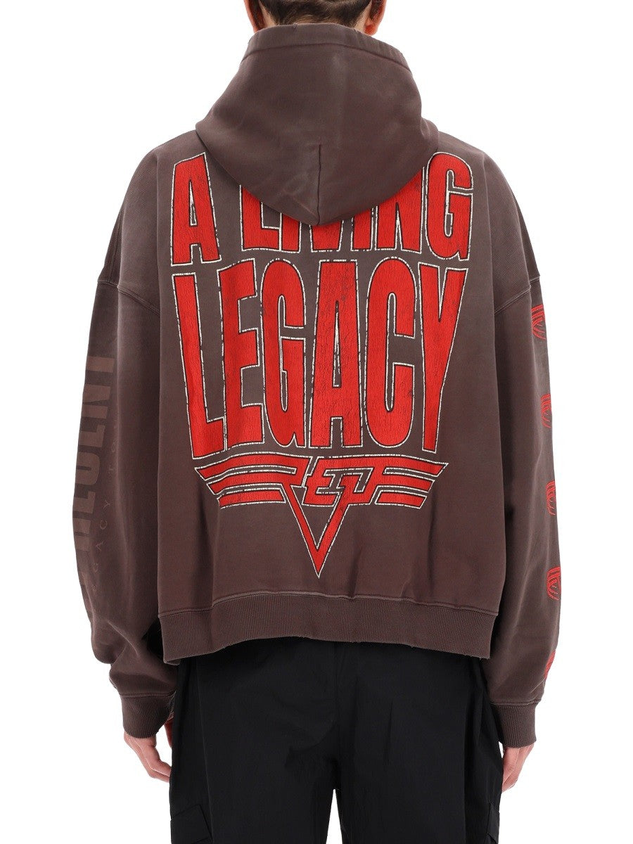 Represent "LIVING LEGACY" SWEATSHIRT