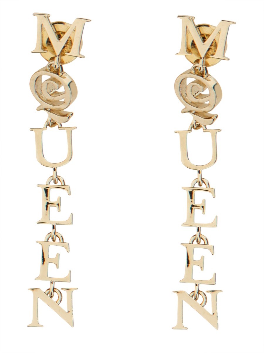 Alexander Mcqueen LOGO EARRINGS