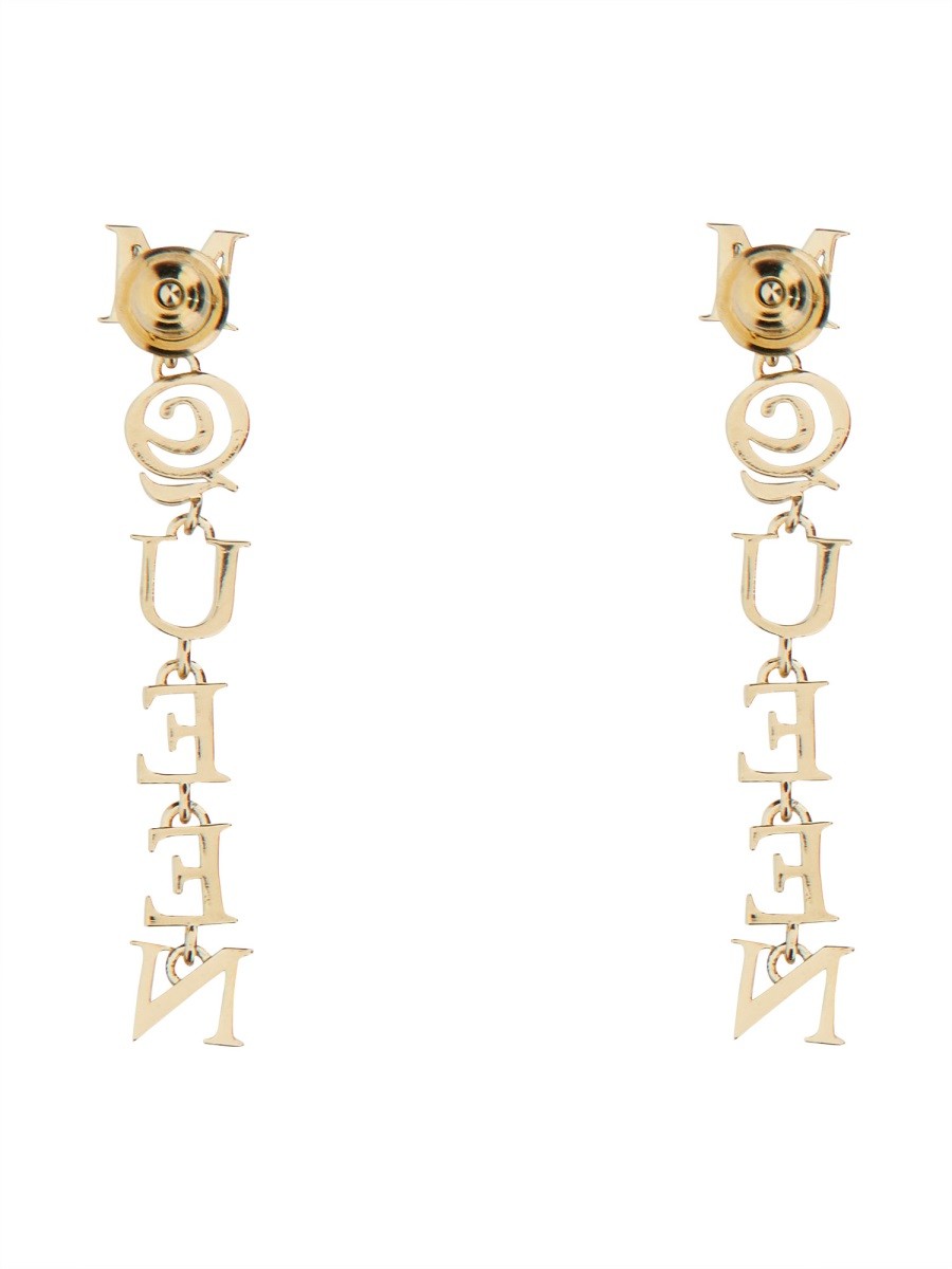 Alexander Mcqueen LOGO EARRINGS