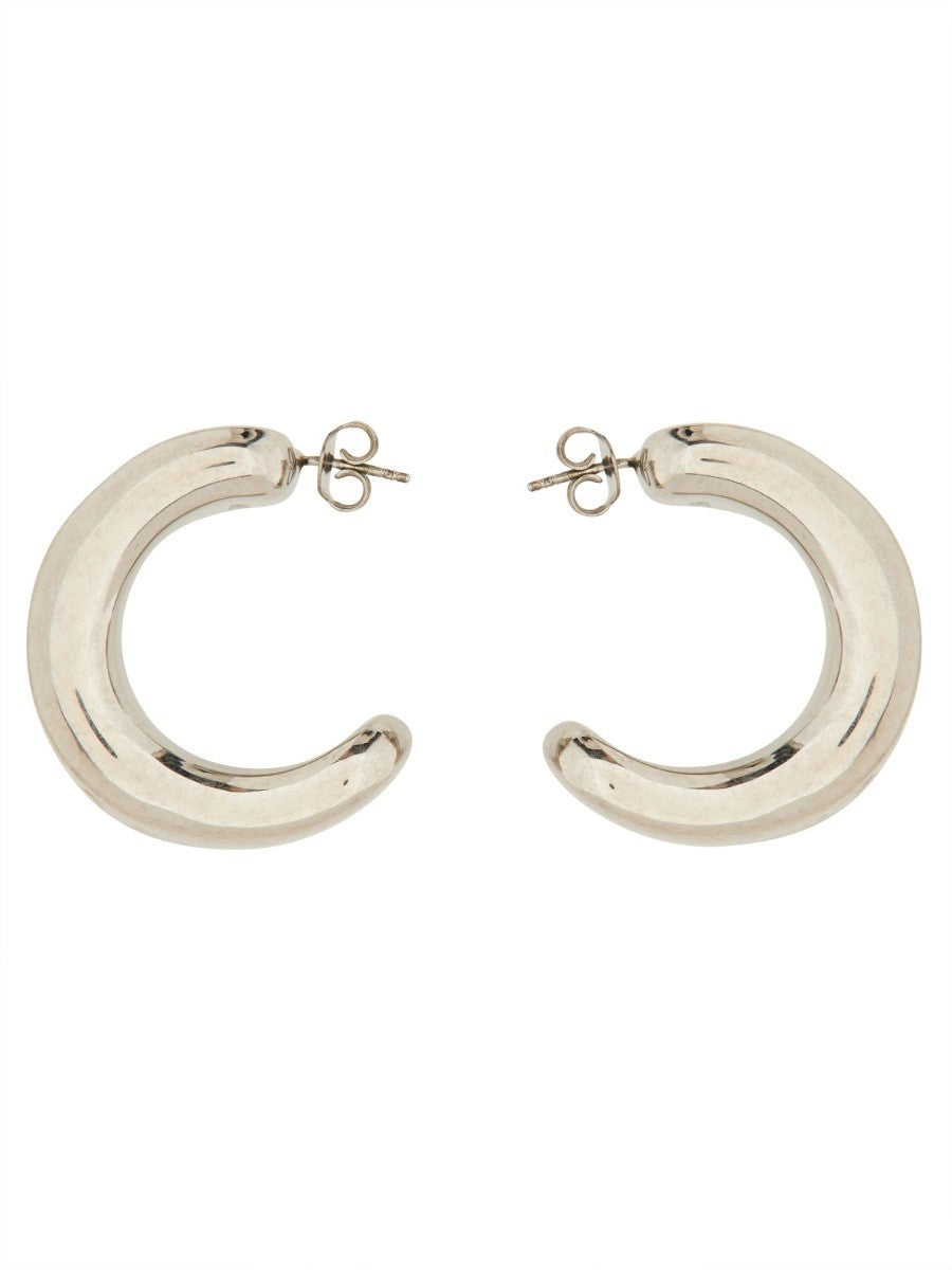 JEAN PAUL GAULTIER LOGO EARRINGS