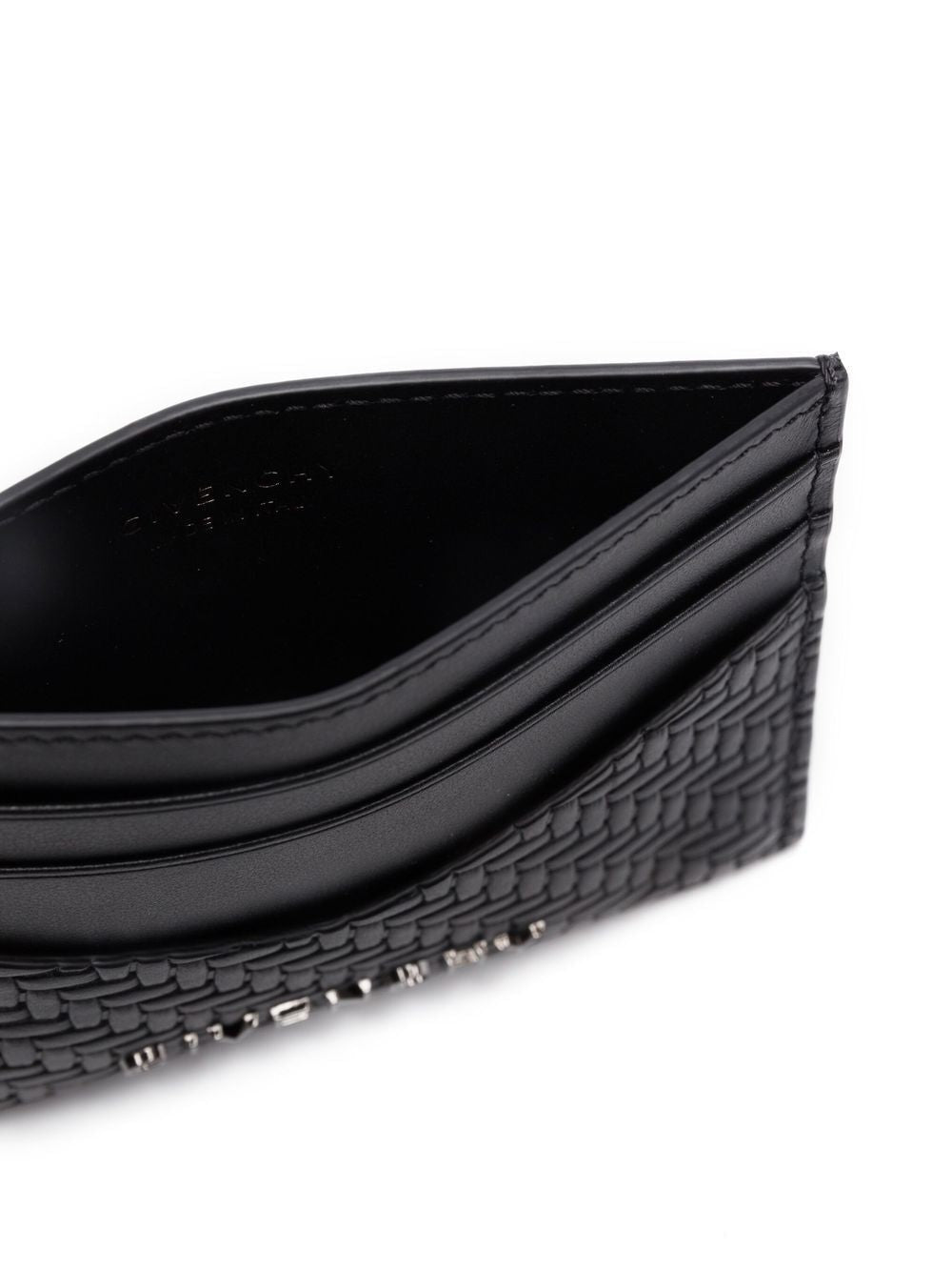 Givenchy logo-plaque detail card holder