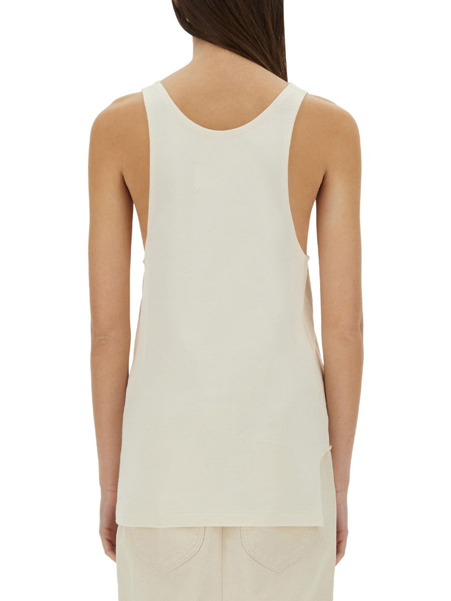 Maison Margiela LOGO PRINT TANK TOP