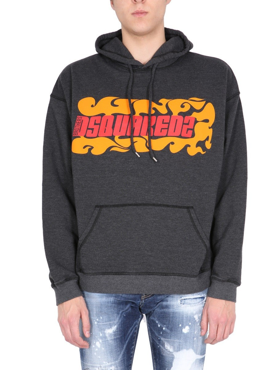 Dsquared LOGO PRINTED SWEATSHIRT