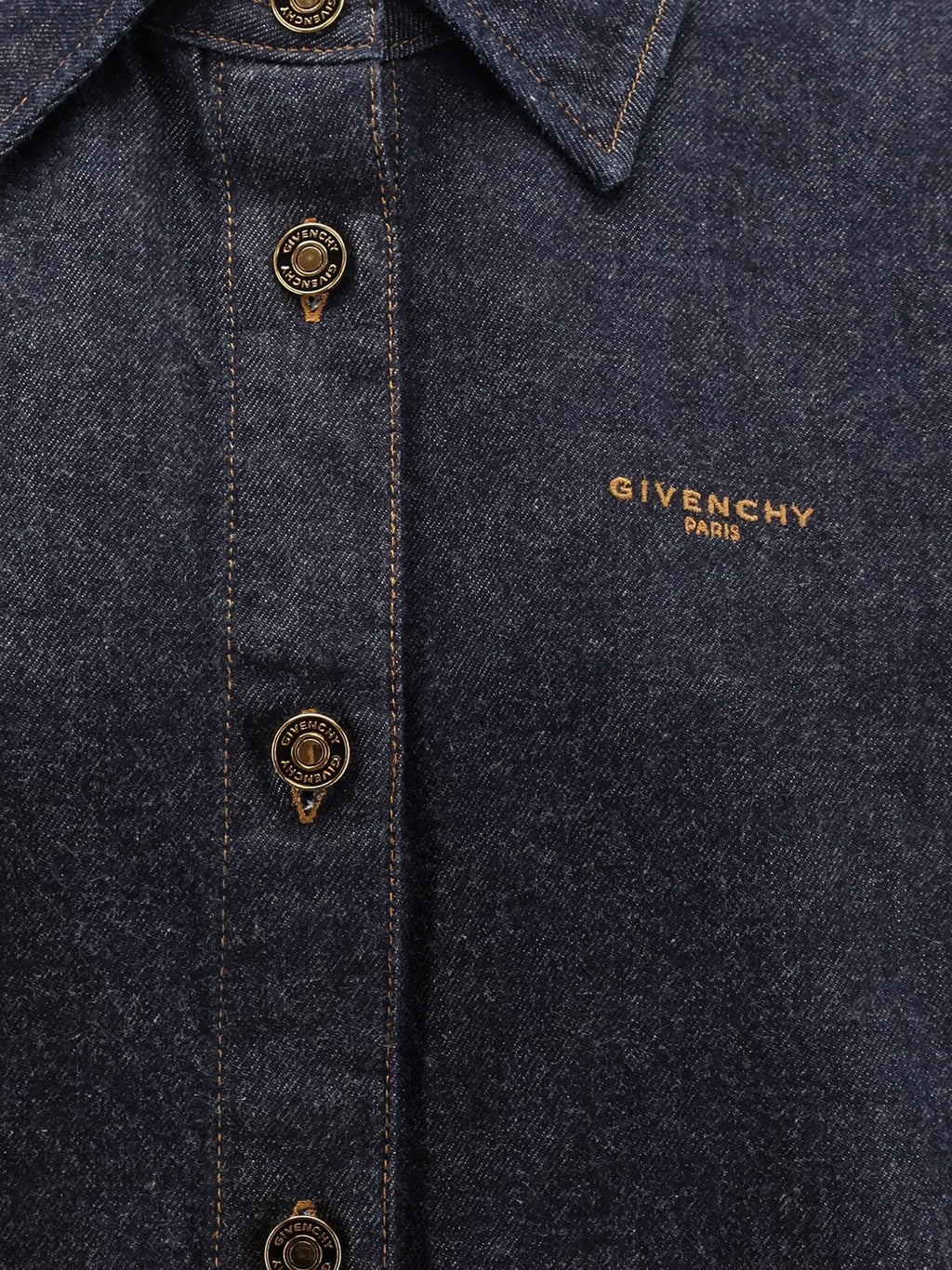 Givenchy Long denim shirt