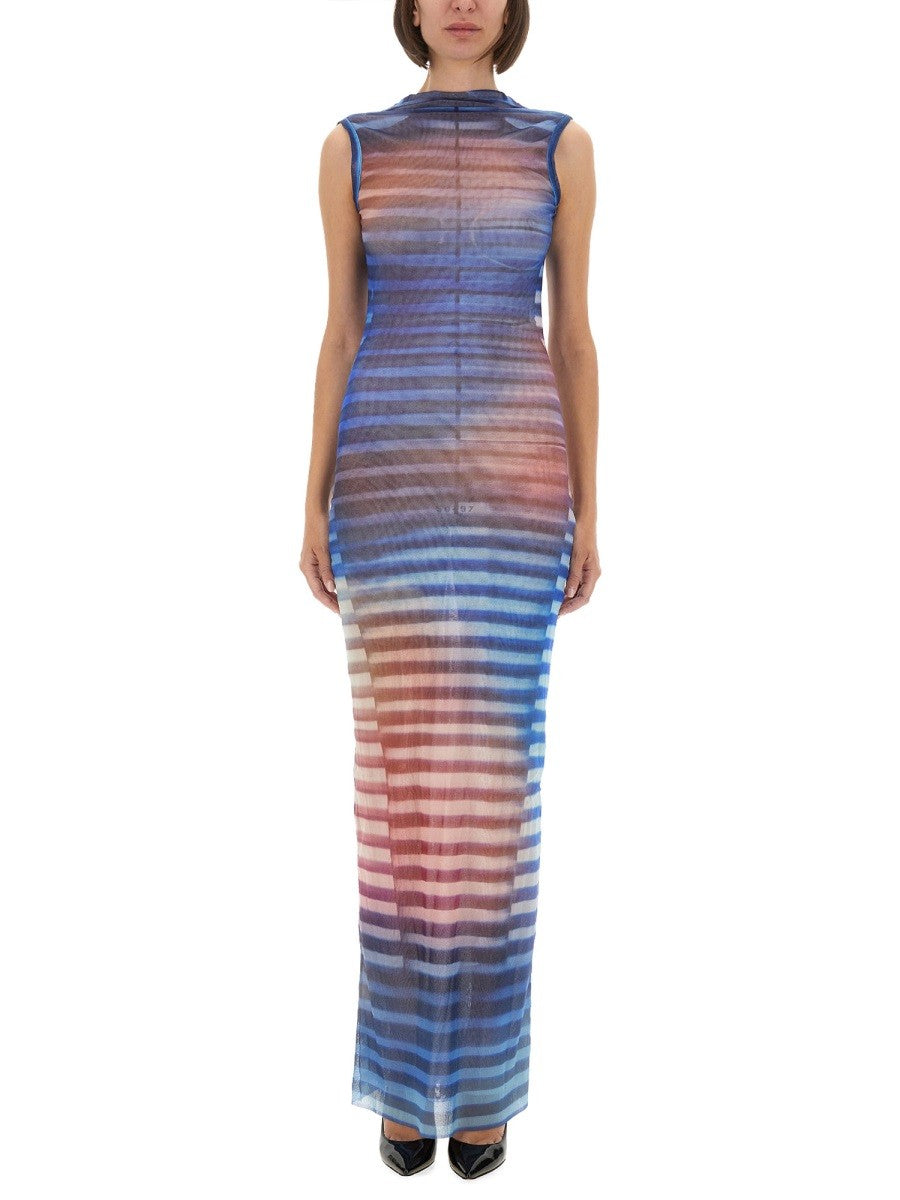 JEAN PAUL GAULTIER LONG DRESS "AIR"