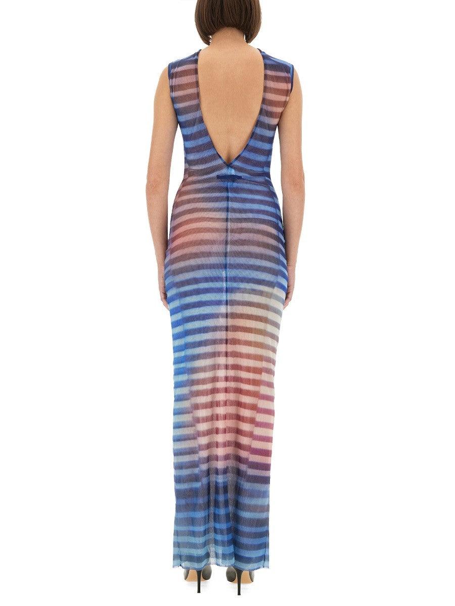 JEAN PAUL GAULTIER LONG DRESS "AIR"