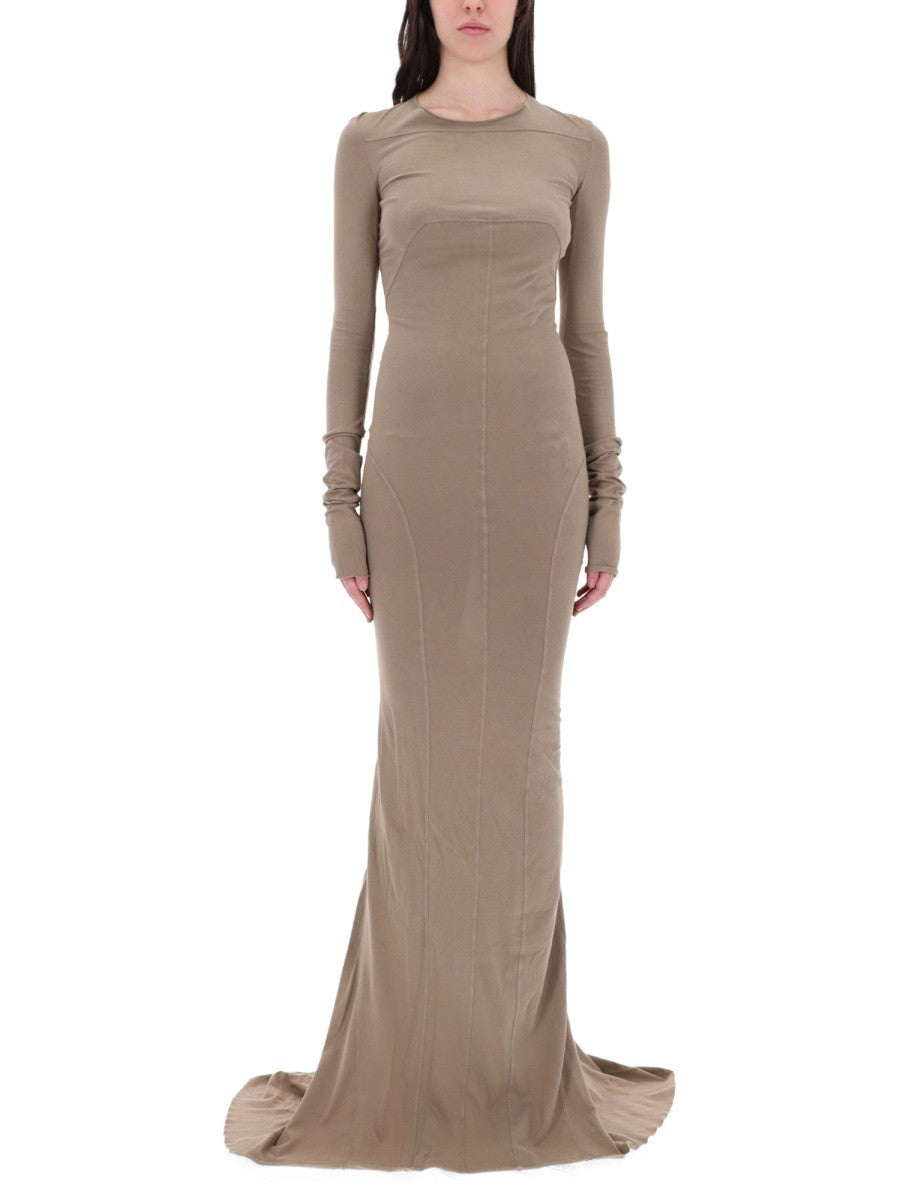 RICK OWENS DRKSHDW LONG "EDFU" DRESS