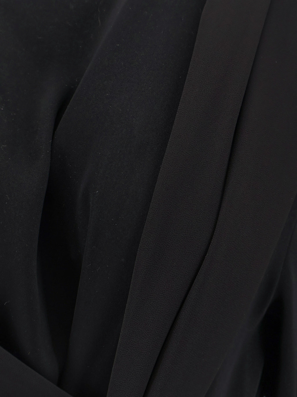 MM6 MAISON MARGIELA Long jersey dress with satin inserts