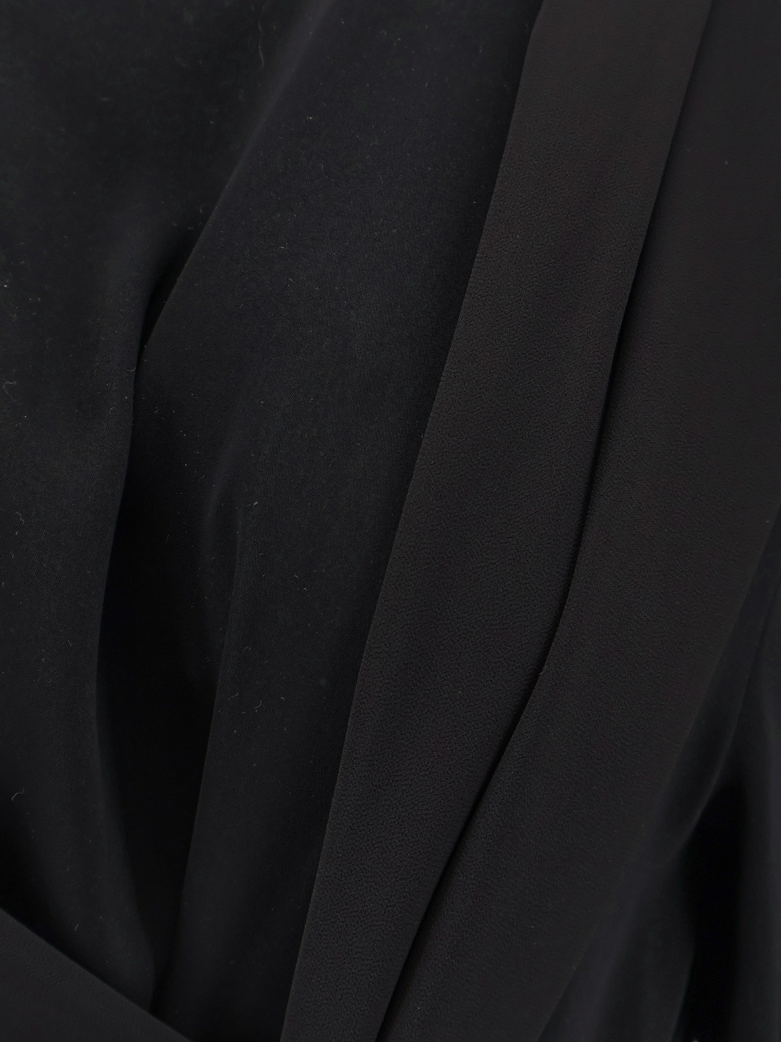 MM6 MAISON MARGIELA Long jersey dress with satin inserts