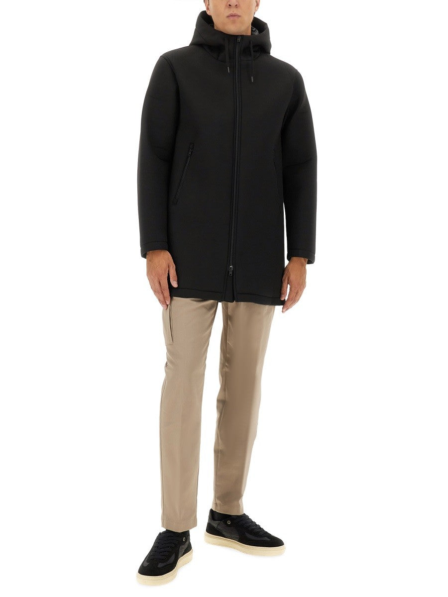 Herno LONG PARKA IN THREE LAYERS "SCUBA"