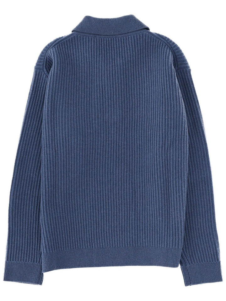 Maison Kitsune LONG-SLEEVED POLO SHIRT