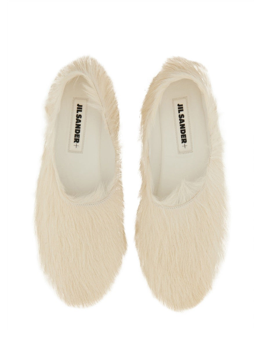 JIL SANDER LOW LEATHER SLIPPER
