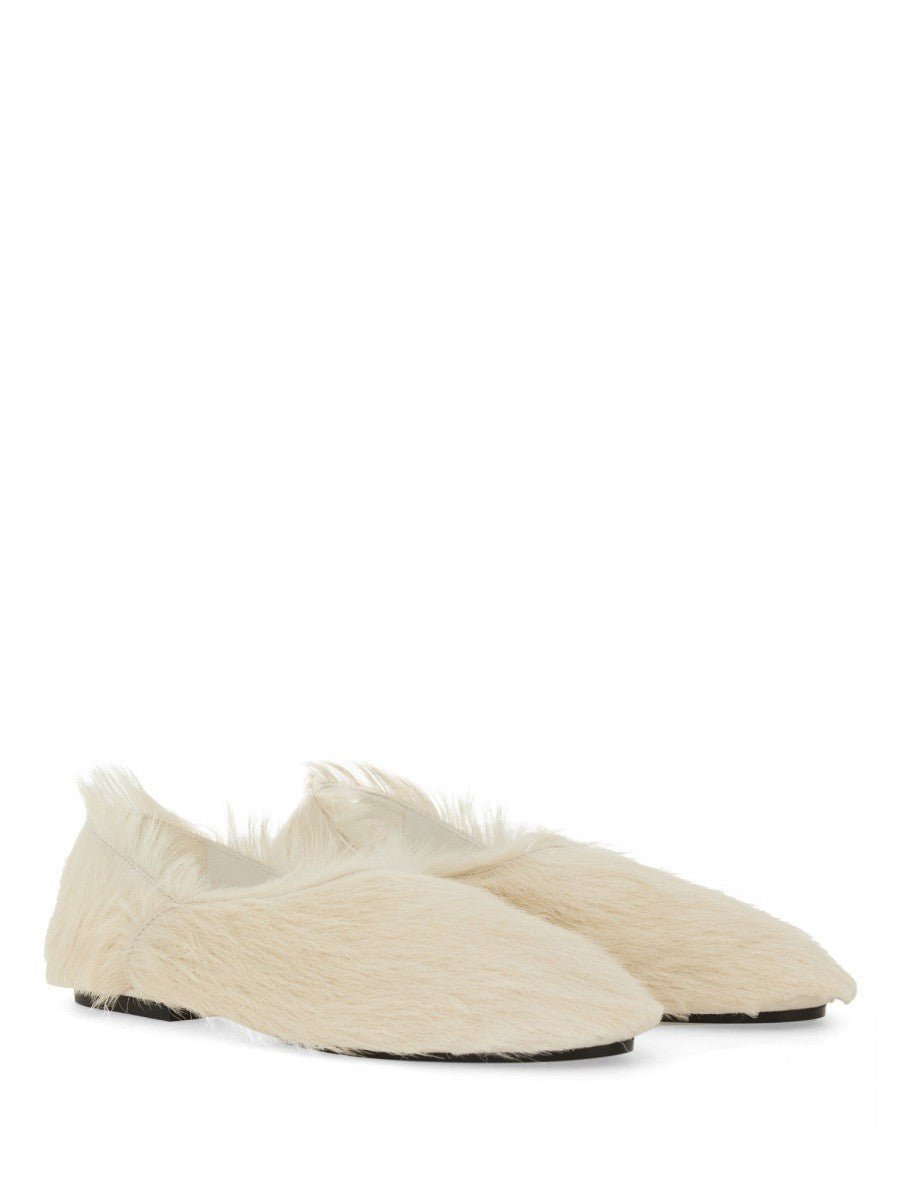 JIL SANDER LOW LEATHER SLIPPER