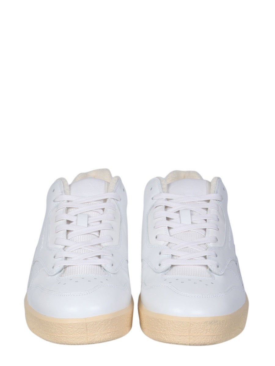 JIL SANDER LOW LEATHER SNEAKERS