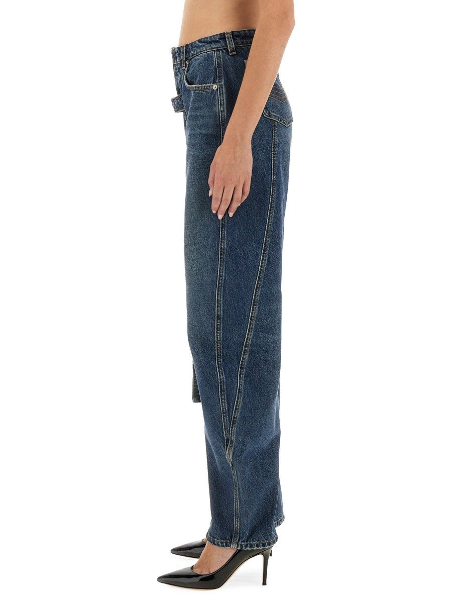 JEAN PAUL GAULTIER LOW-RISE JEANS