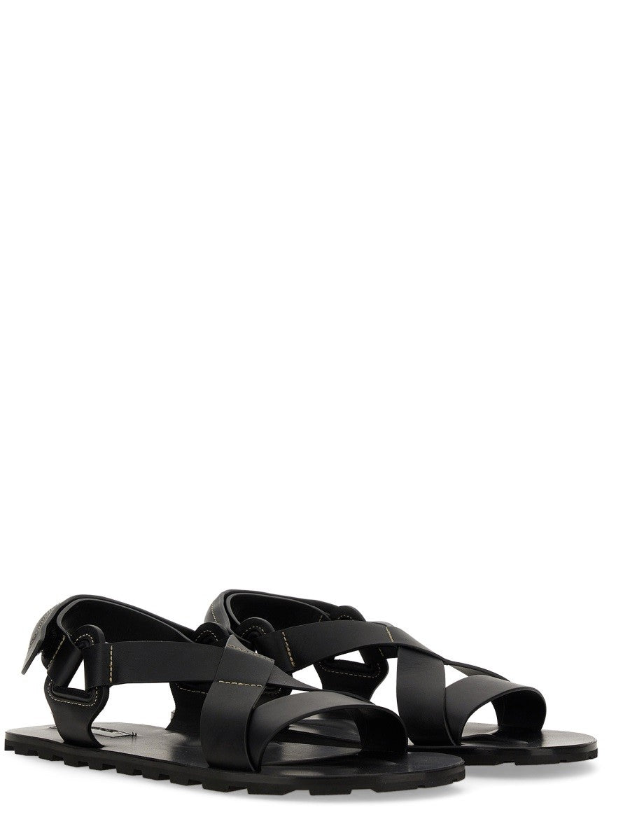 JIL SANDER LOW SANDAL.