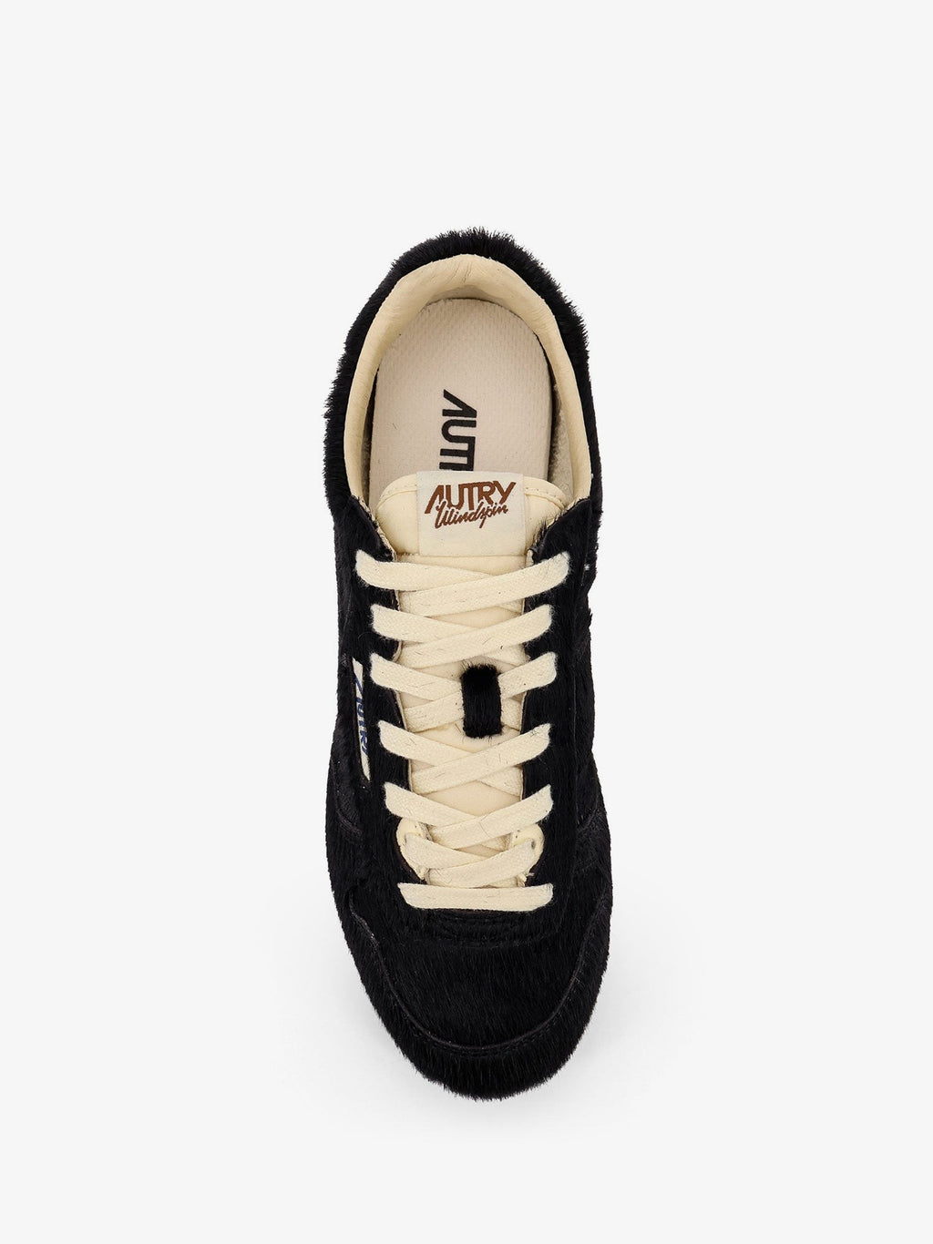 Autry Low-top Windspin pony skin sneakers