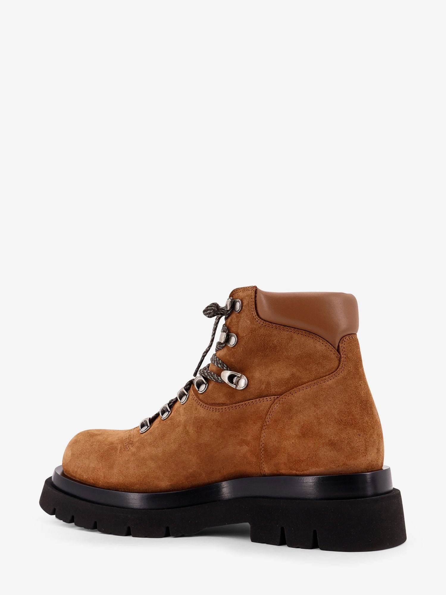 Bottega Veneta Lug Trekking suede ankle boot