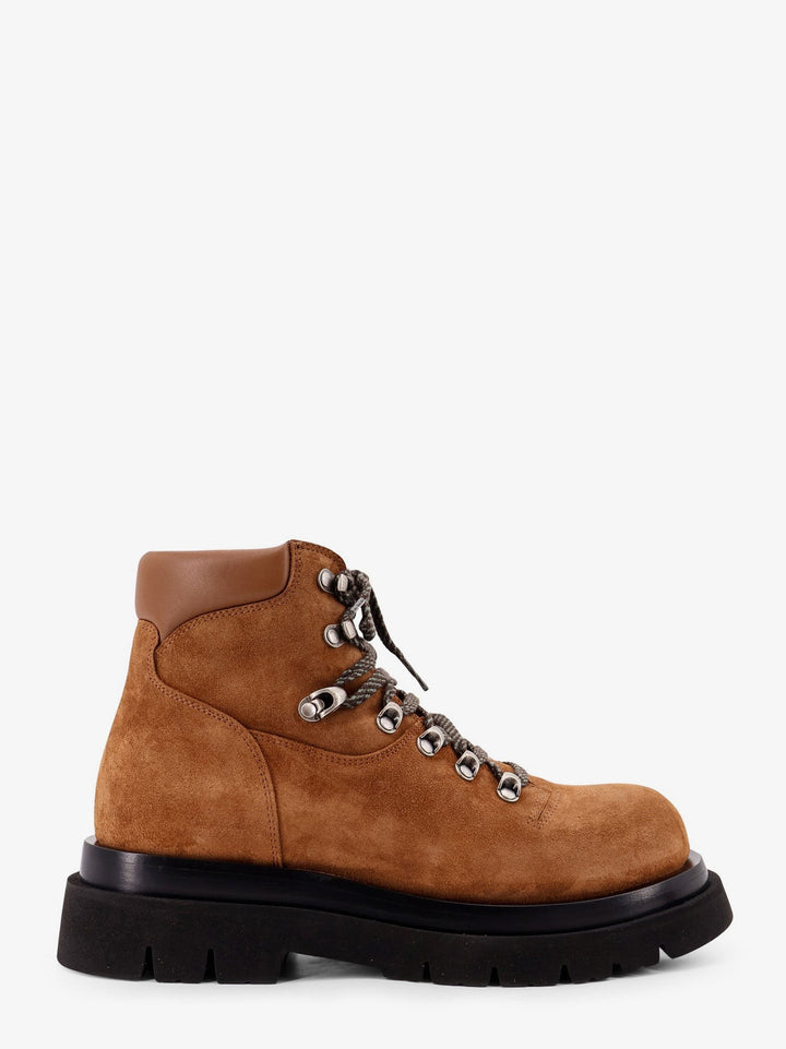 Bottega Veneta Lug Trekking suede ankle boot