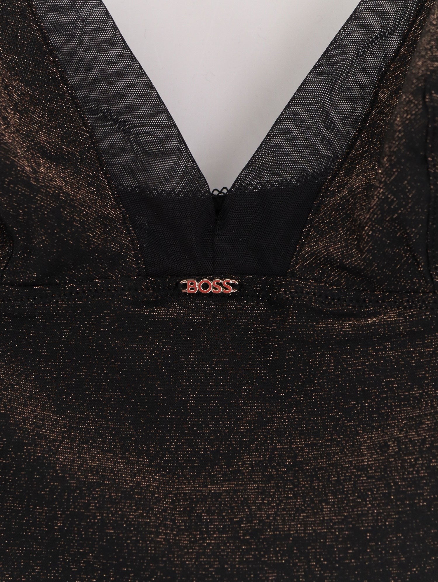 Boss Lurex tank top and slip set