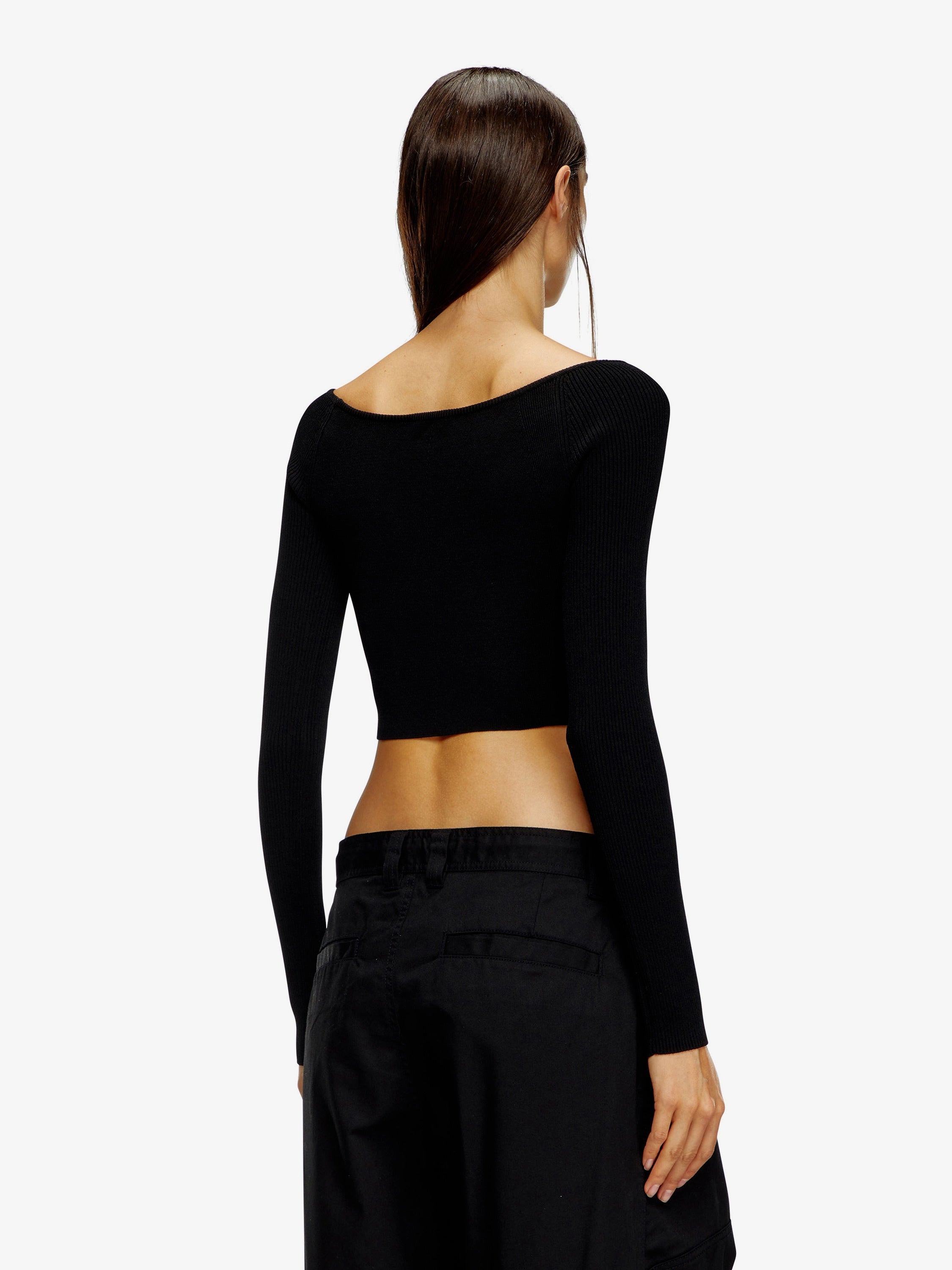 Diesel M-Vera-LS sustainable viscose sweater