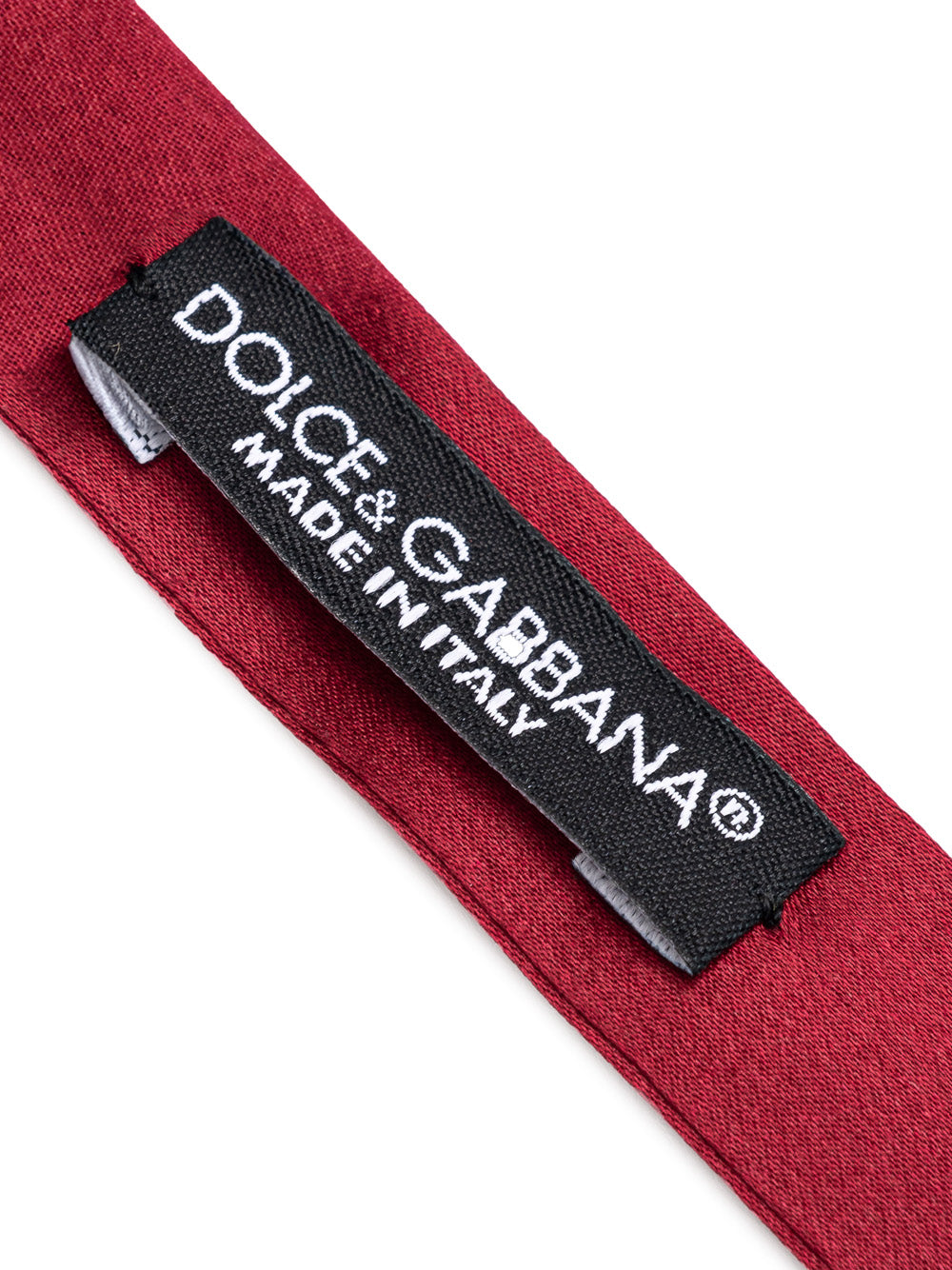 Dolce & Gabbana Bordeaux Silk Bow Tie – 7cm Rosso scuro – Siebentaschen